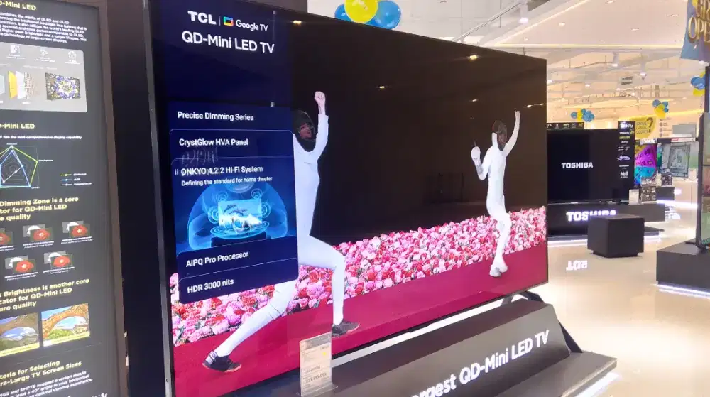 TCL GOOGLE TV 115 INCH