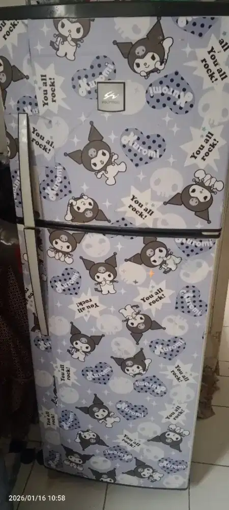 Kulkas Polytron 2 pintu