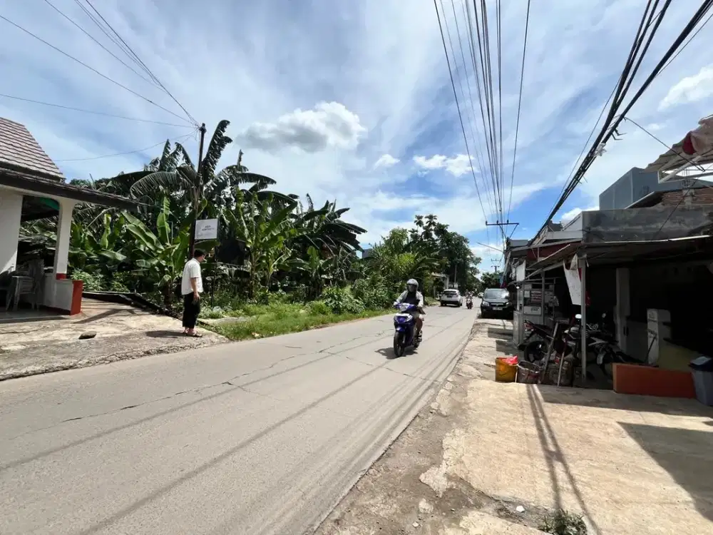 Tanah Kavling Bekasi Mustikajaya Langsung Tepi Jalan Utama
