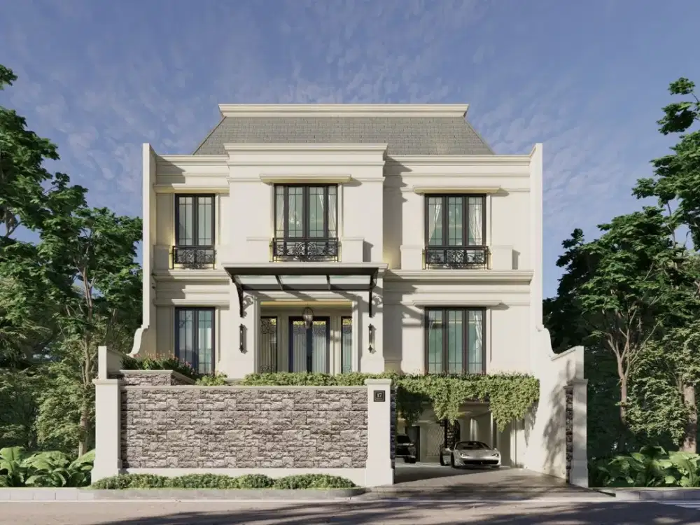 FOR SALE BRAND NEW LUXURY HOUSE IN LINGKUNGAN RINDANG DAN ASRI DI PANGLIMA POLIM KEBAYORAN BARU JAKARTA SELATAN