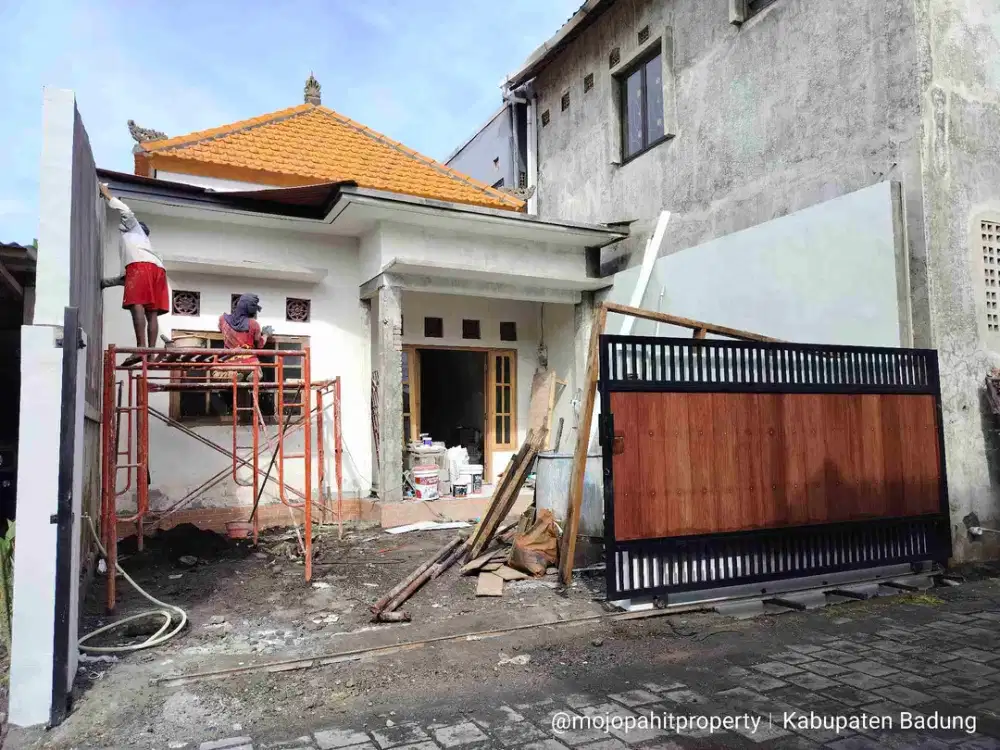 Di jual rumah baru tahap pembangunan type 80/114 di tibung sari kwanji dalung perbatasan Denpasar Barat