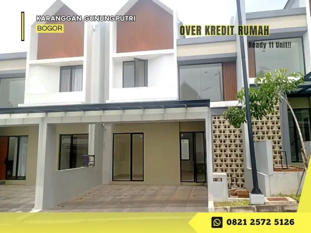 Ready Take Over Rmh 2LT Strategis 1 menit Tol 87JT di Varana Golf Estate