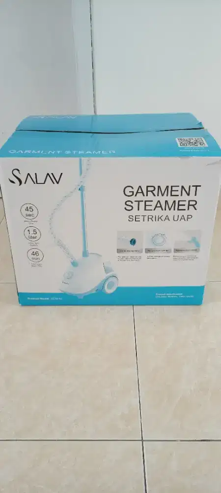 Setrika uap professional merk salav