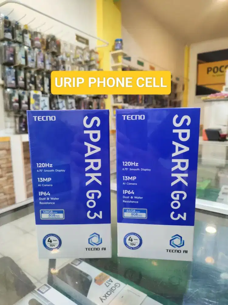 TECNO SPARK G0 03 4/128 promo+bonus cash & credit