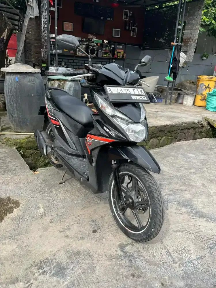 HONDA BEAT ECO CBS 2017 PAJAK HIDUP