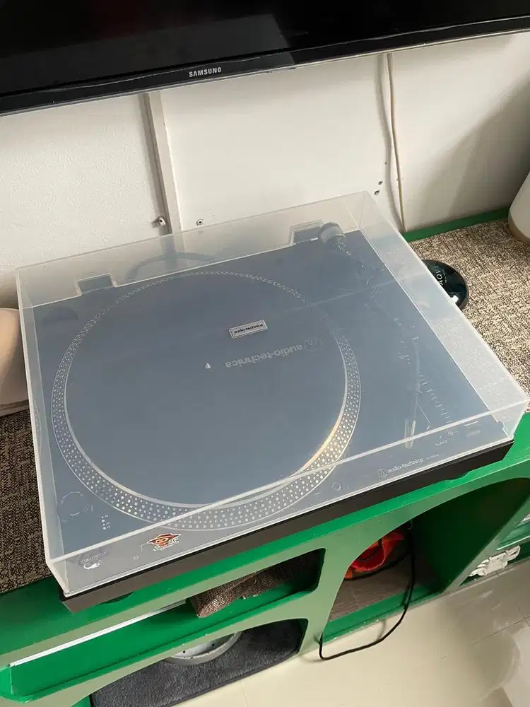 turntable lp120x + jarum concorde, speaker ds5a, stavol matsunaga.