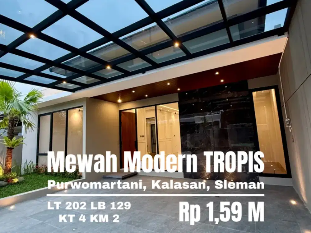 Rumah Baru Mewah Luas Purwomartani