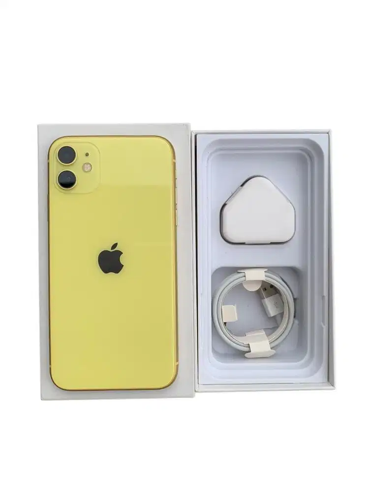 IPHONE 11 128GB YELLOW DUAL SIM (HP LANGKA)