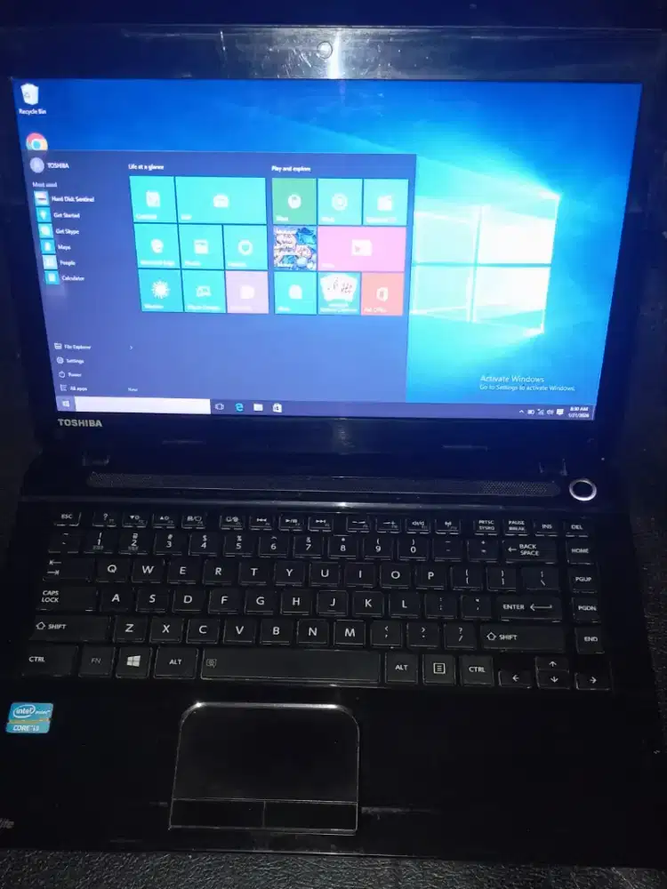 Laptop Toshiba satelit c40-a ci3 ram 8gb