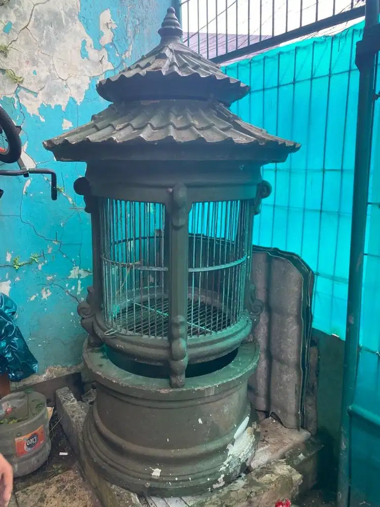 Kandan/sangkar  ayam/burung. Beton coran