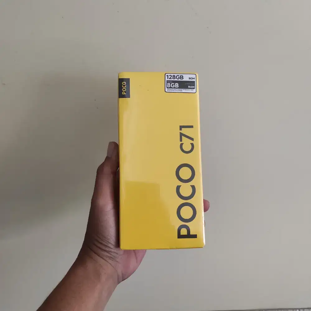 ( fast respon WA ) Poco C71 4+4/128 Garansi resmi 15bln