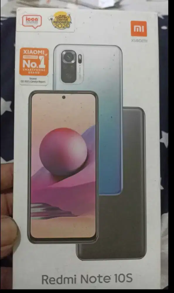 HP REDMI NOTE 10s RAM 6+2/128 NFC FULLSET MULUS