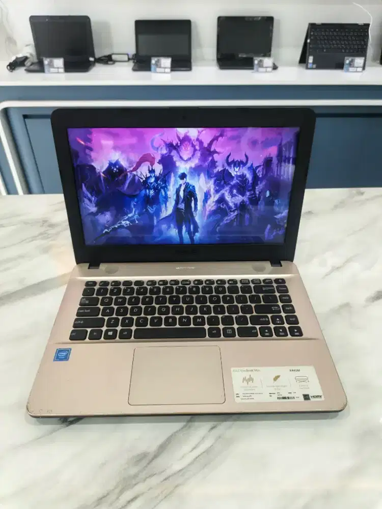 Laptop Editing Gaming  Bonus Tas & Mouse ASUS RAM 4GB 14 Inch BISA COD