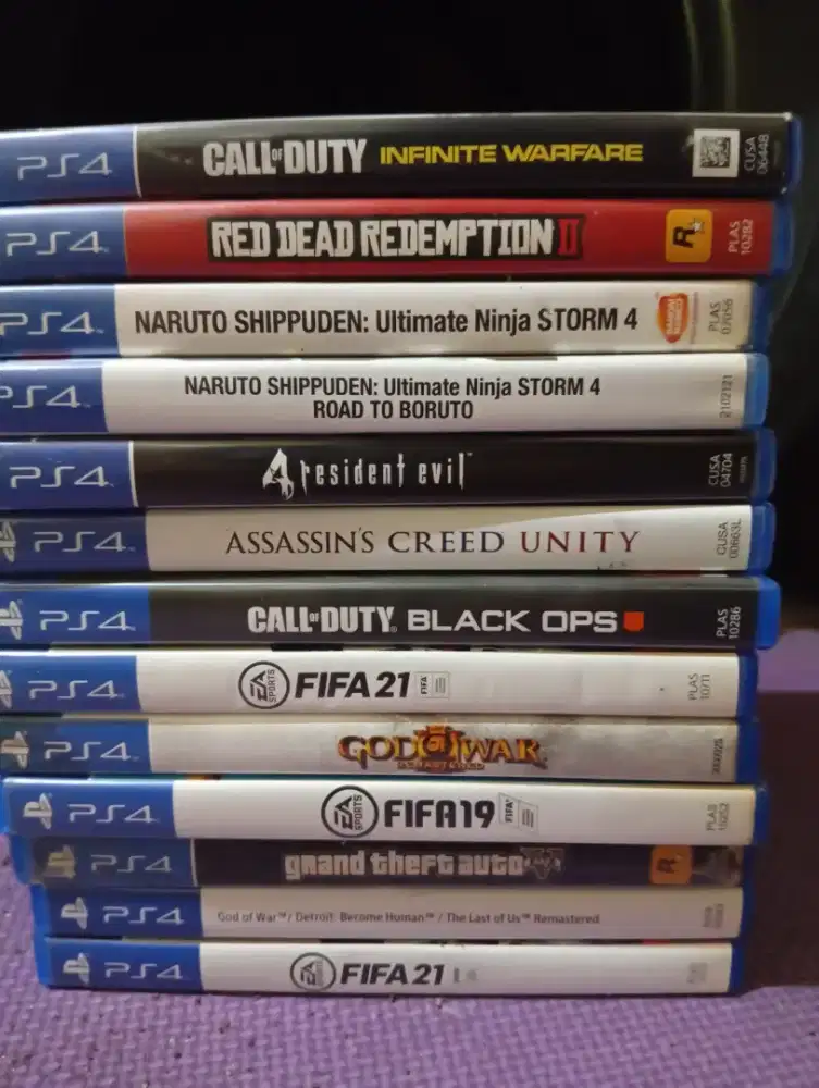 WTS BD CD PS4 SECOND/LIGHT NEW