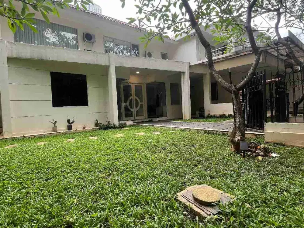 rumah kantor pinggir jalan raya kerinci pakubuwono Senayan Jaksel