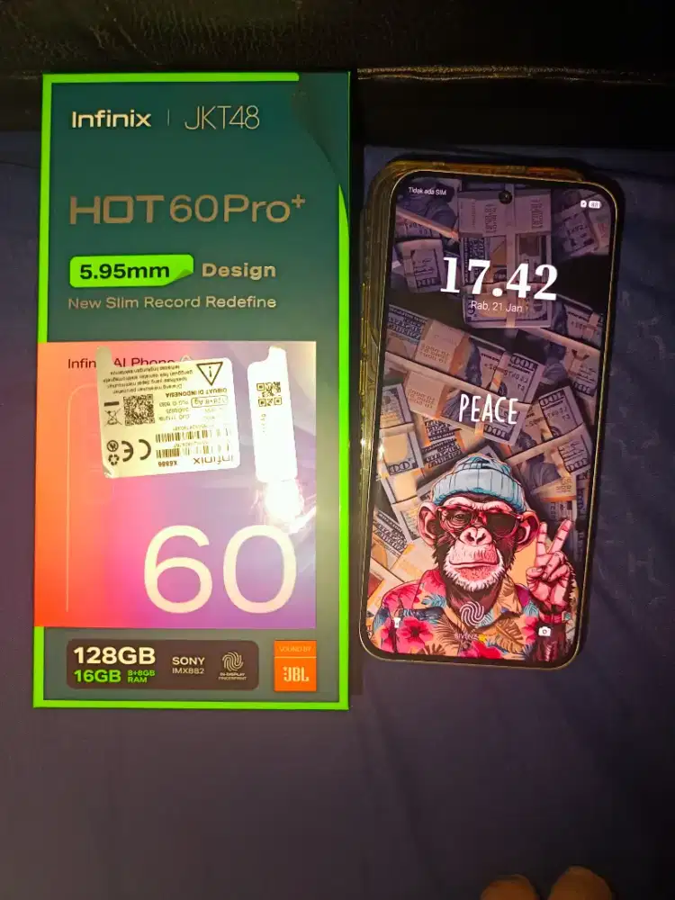Infinix Hot 60 Pro+ Plus 8+8 /128 FULLSETT
