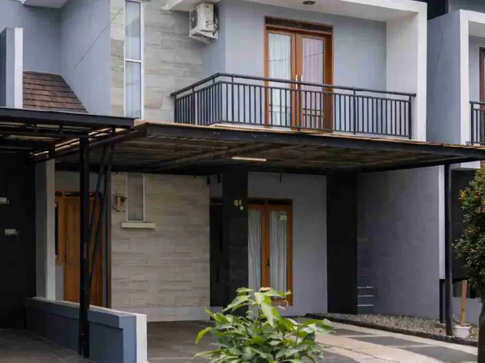Rumah Modern Minimalis di Cluster Cikutra