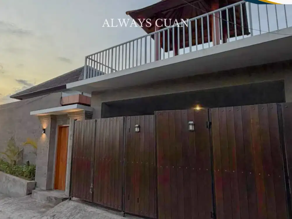 Villa Baru View Sawah bisa Disewakan dan bisa Dijual