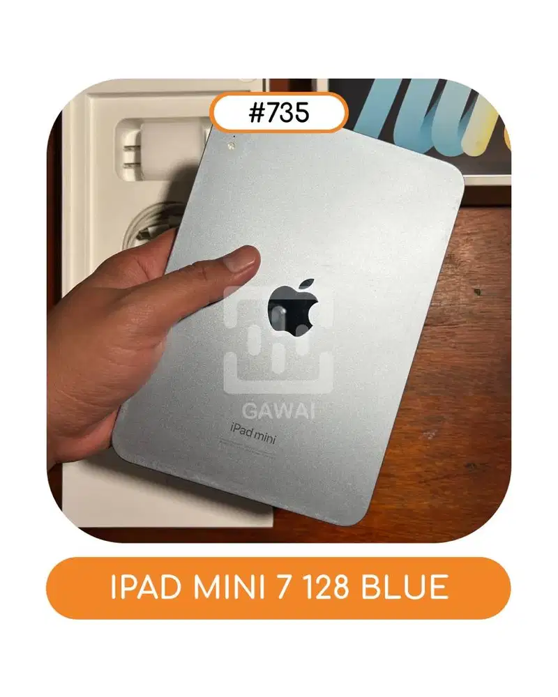 #735 Ipad Mini 7 Blue 128 BH 98%