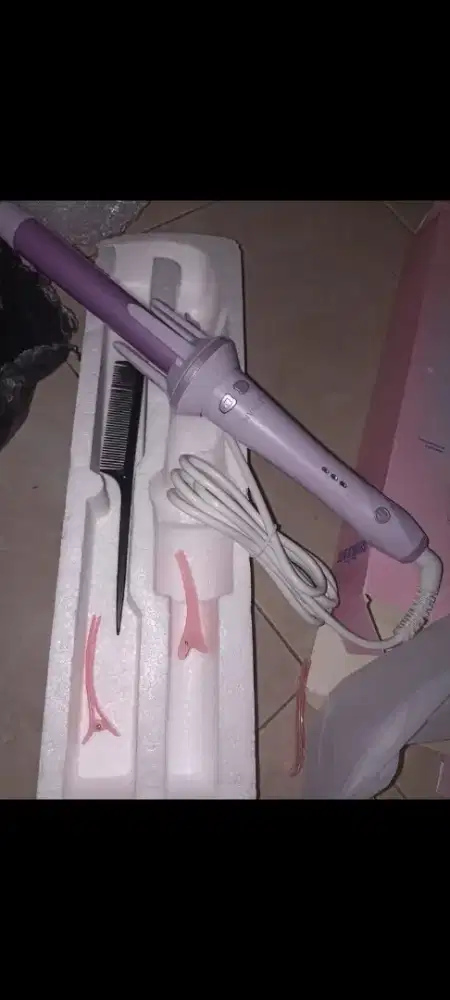 Catok Rambut Curly Wanita