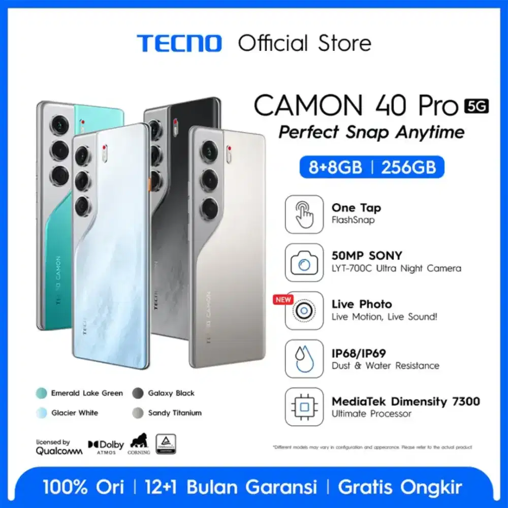TECNO CAMON 40 PRO 5G 8/256