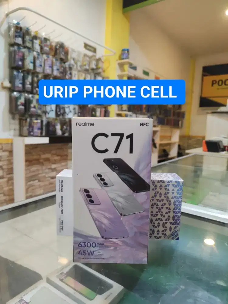 REALME C71 4/128 promo+bonus cash & credit garansi Resmi