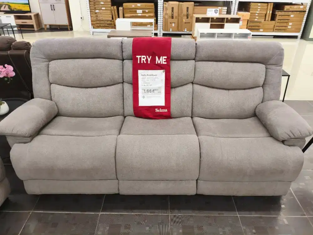 Sofa Recliner Modern Selma – Nyaman untuk Santai Setiap Hari