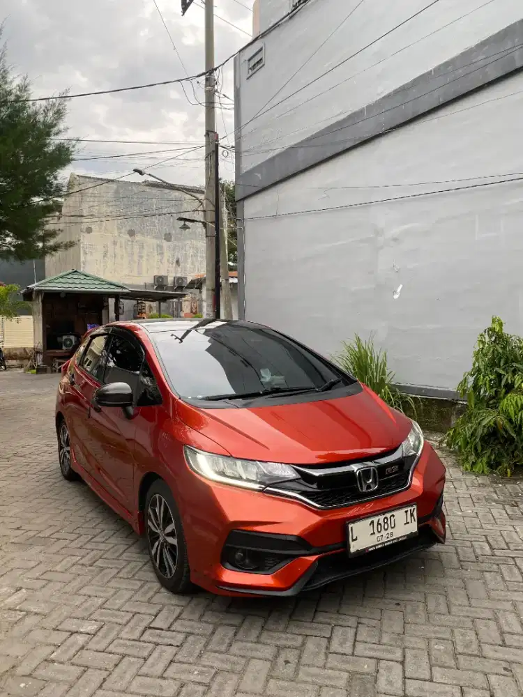 Honda jazz 2018 odo 40rb orange phoenix