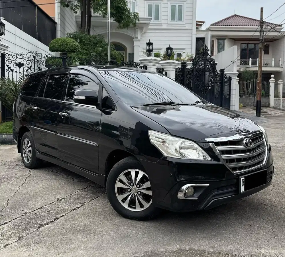 TOYOTA INNOVA V 2015 DIESEL SOLAR MANUAL HARGA CASH NETT