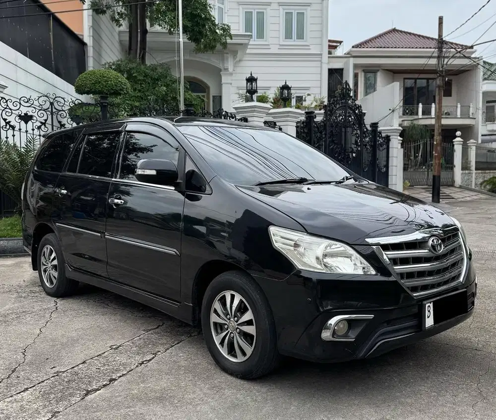 TOYOTA INNOVA V 2015 DIESEL SOLAR MANUAL HARGA CASH NETT