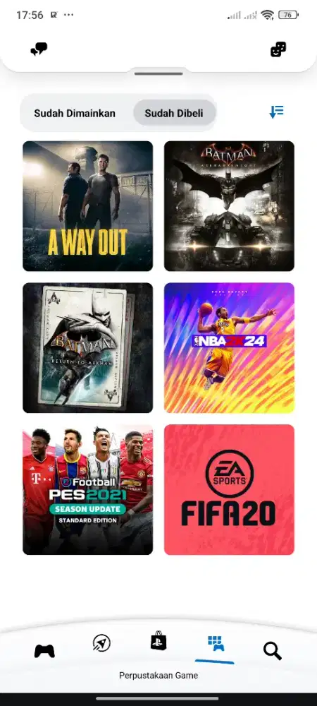 jual akun game digital ps4