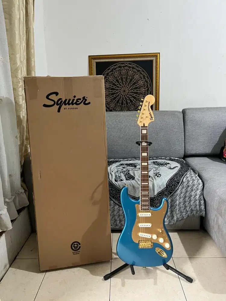 Gitar squire 40th anniv starato original