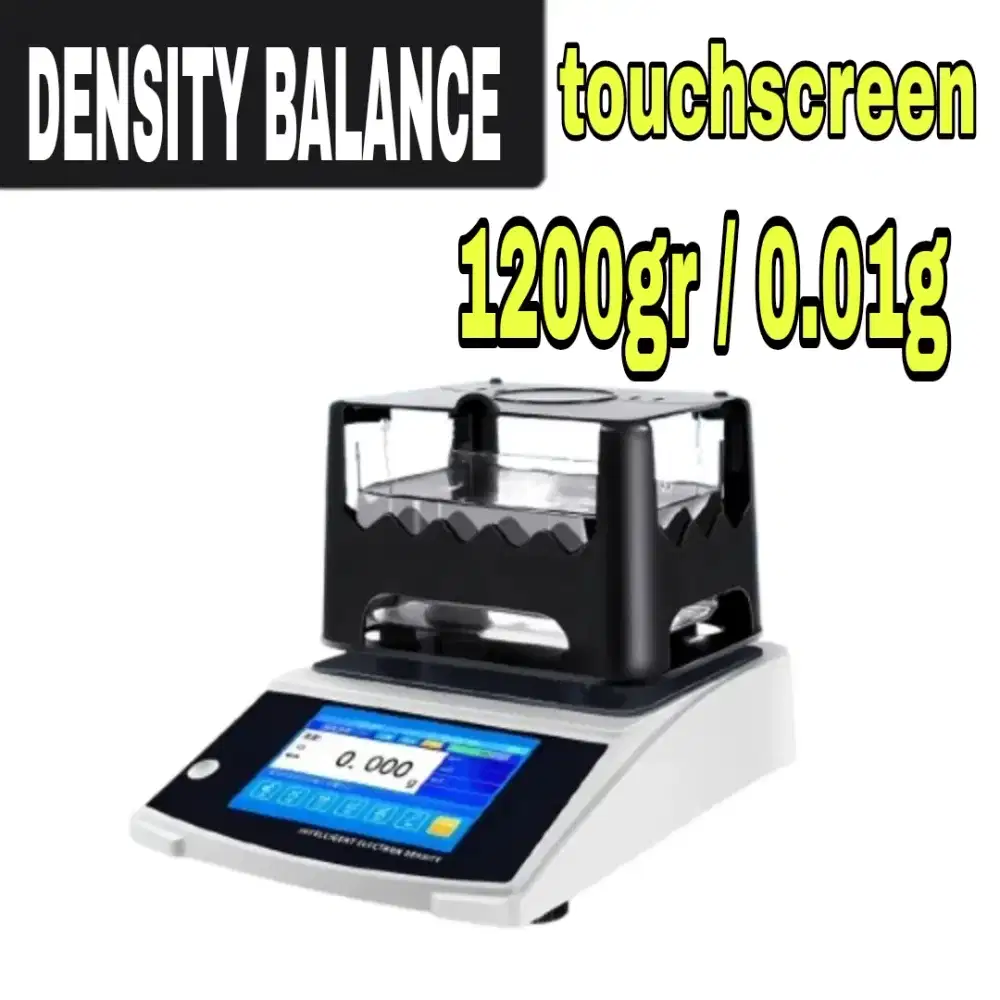 1200gr 0.01g purity meter tester solid density balance 1,2kg 0,01g