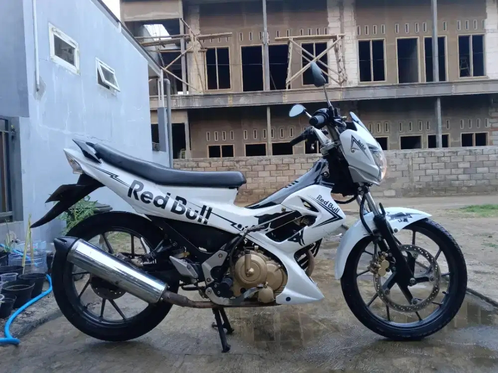 Satria FU Surat Lengkap Plat N Kota Hidup Mesin-Kelistrikan Sehat