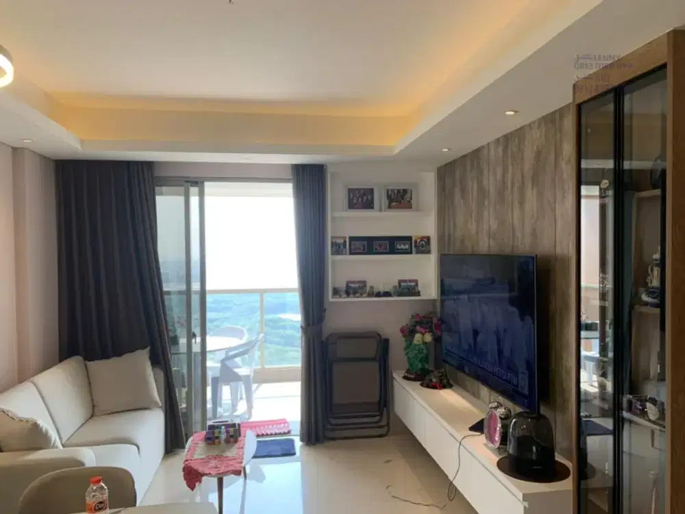 Disewakan Apartemen Gold Coast 3br sea view full furnished