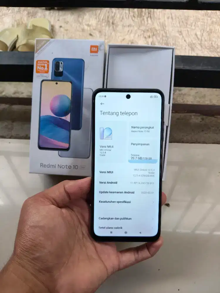 Redmi not 10 5G 8/128 fullset