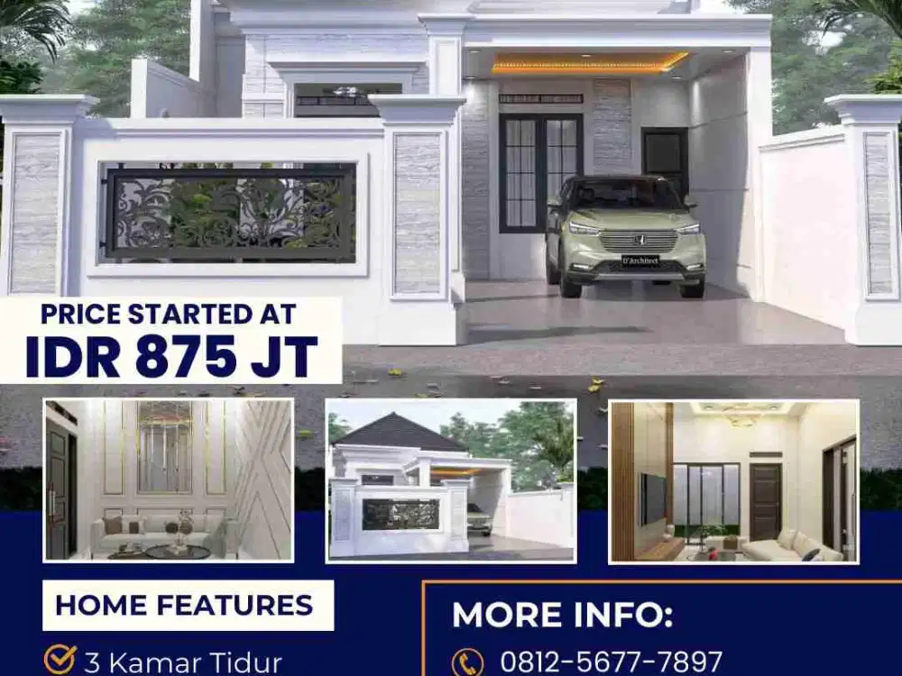 RUMAH MEWAH TANAH LUAS LOKASI SUPER STRATEGIS