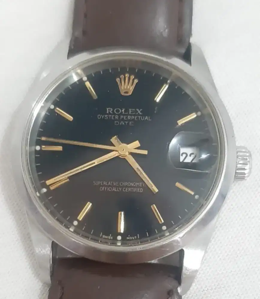 Jam tangan Rolex vintage Oyster perpetual date Automatic .