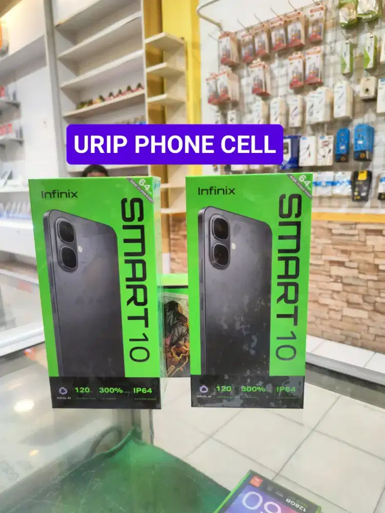 INFINIX SMART 10 4/128 promo+bonus cash & credit garansi Resmi