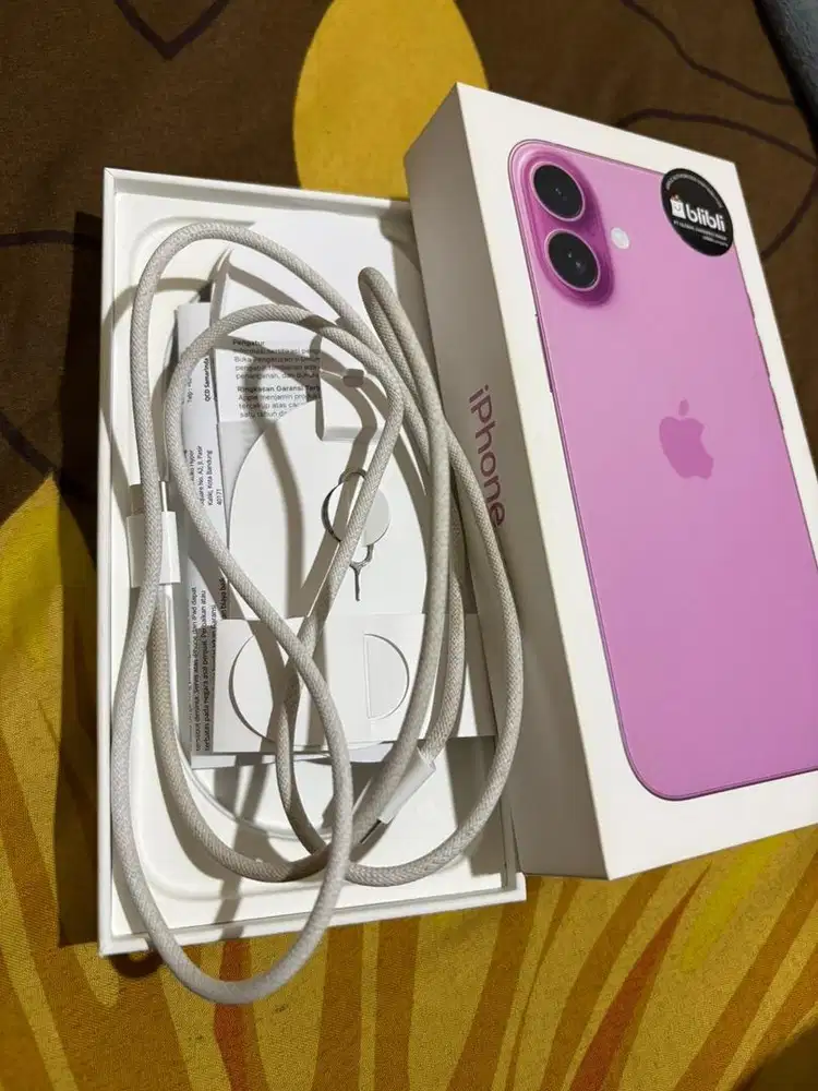 JUAL CEPAT IPHONE 16 BASIC GARANSI BLIBLI