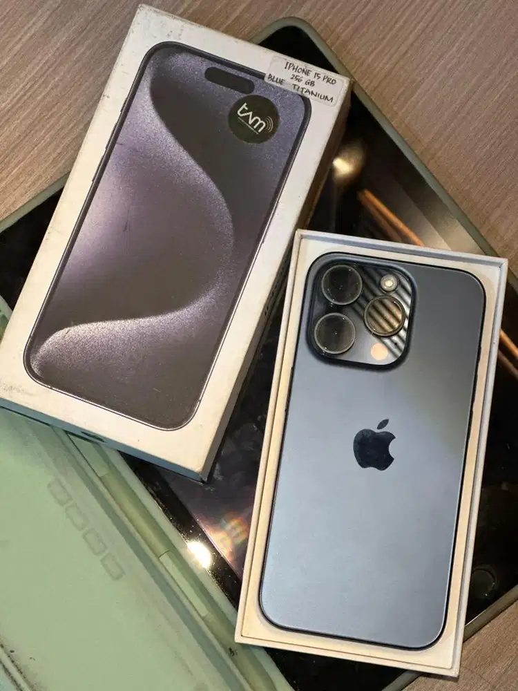 iphone 15 pro 256 blue ex ibox