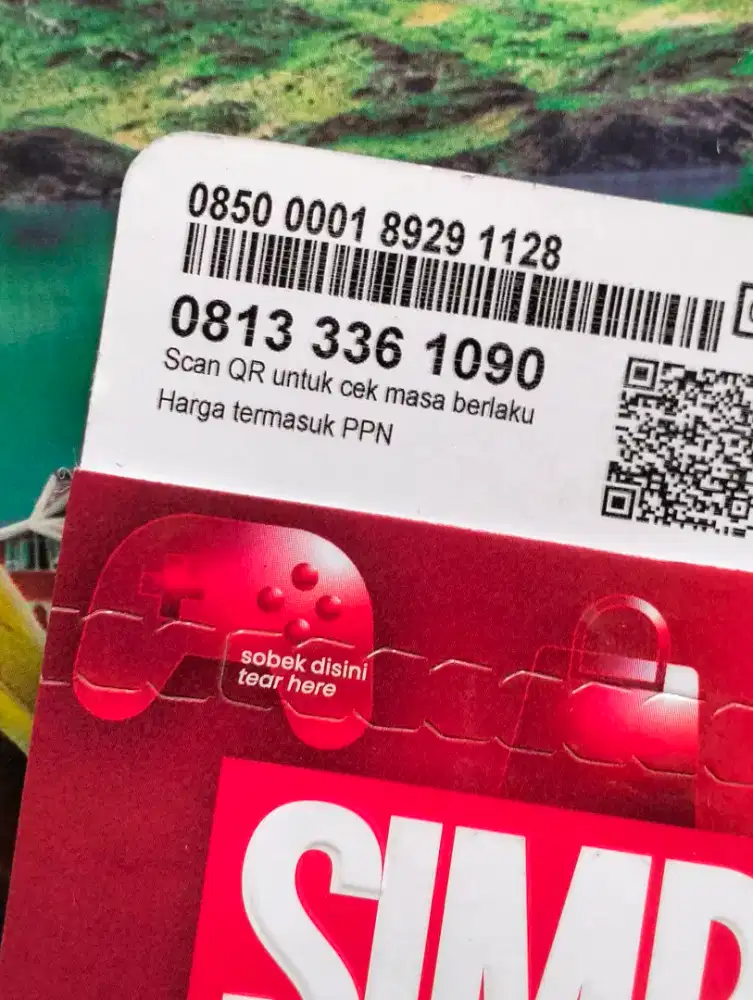 11 DIGIT KARTU SIMPATI BARU KUOTA NASIONAL 3 GB BERLAKU 1 BULAN.