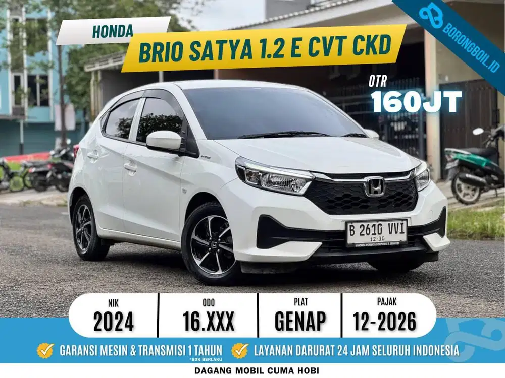 Honda brio satya E CVT CKD 2024 AT