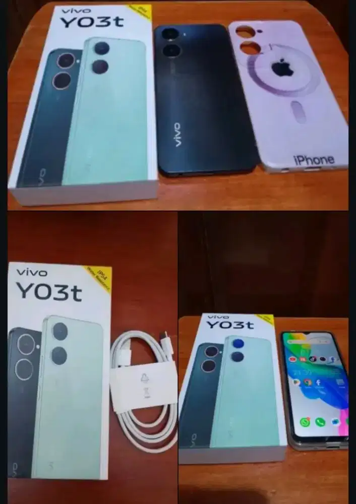 Hp Vivo Y03t Kondisi Baik