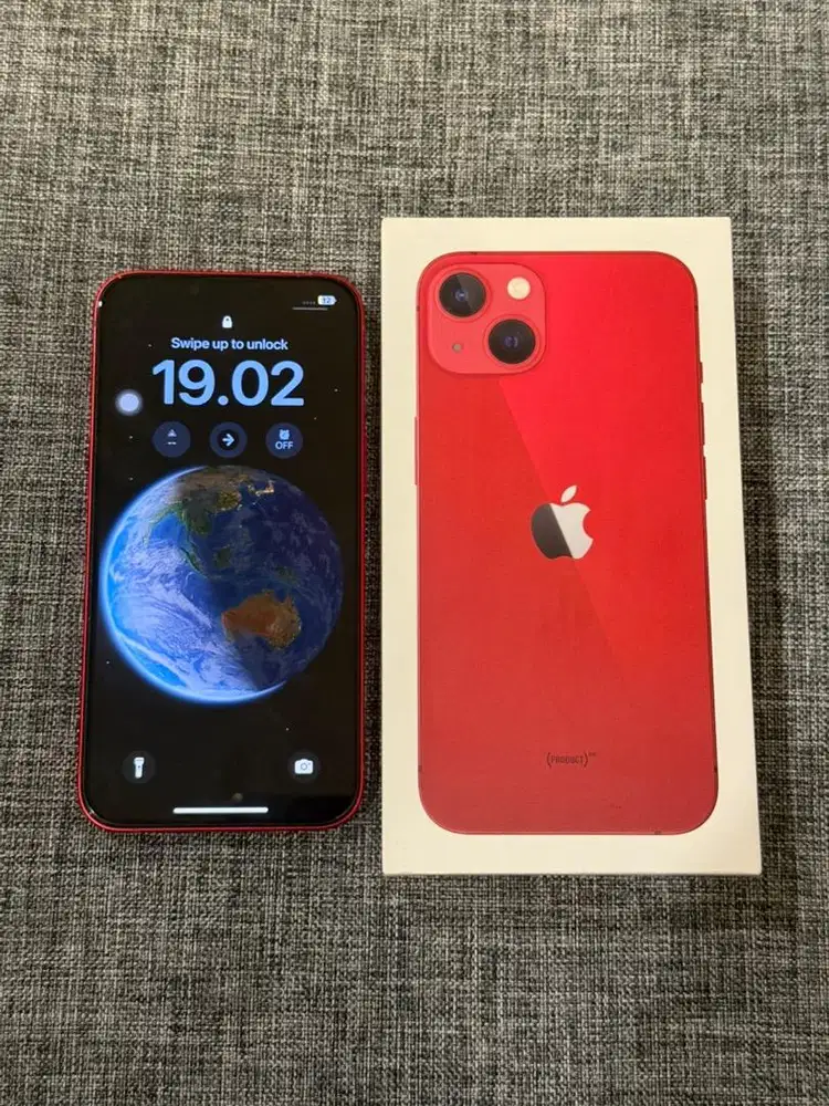 DIJUAL IPHONE 13 Ibox 128GB RED