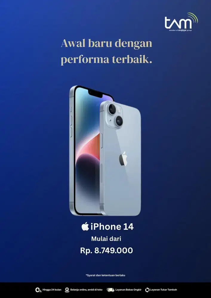 IPHONE 14 128PROMO 8JUTAAN AJA