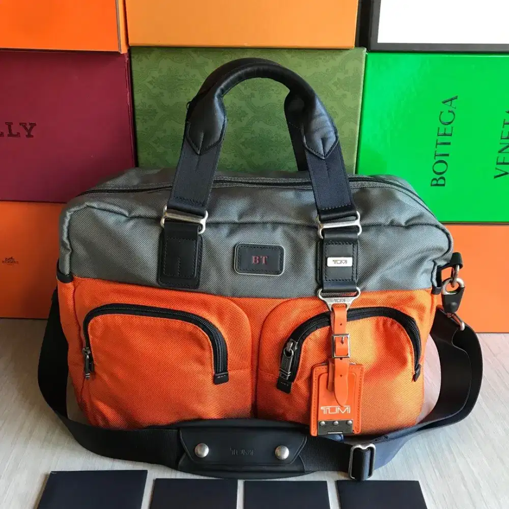 Tumi Alpha Bravo Everett Essential Tote Multi Sling Bag Tas Second Ori