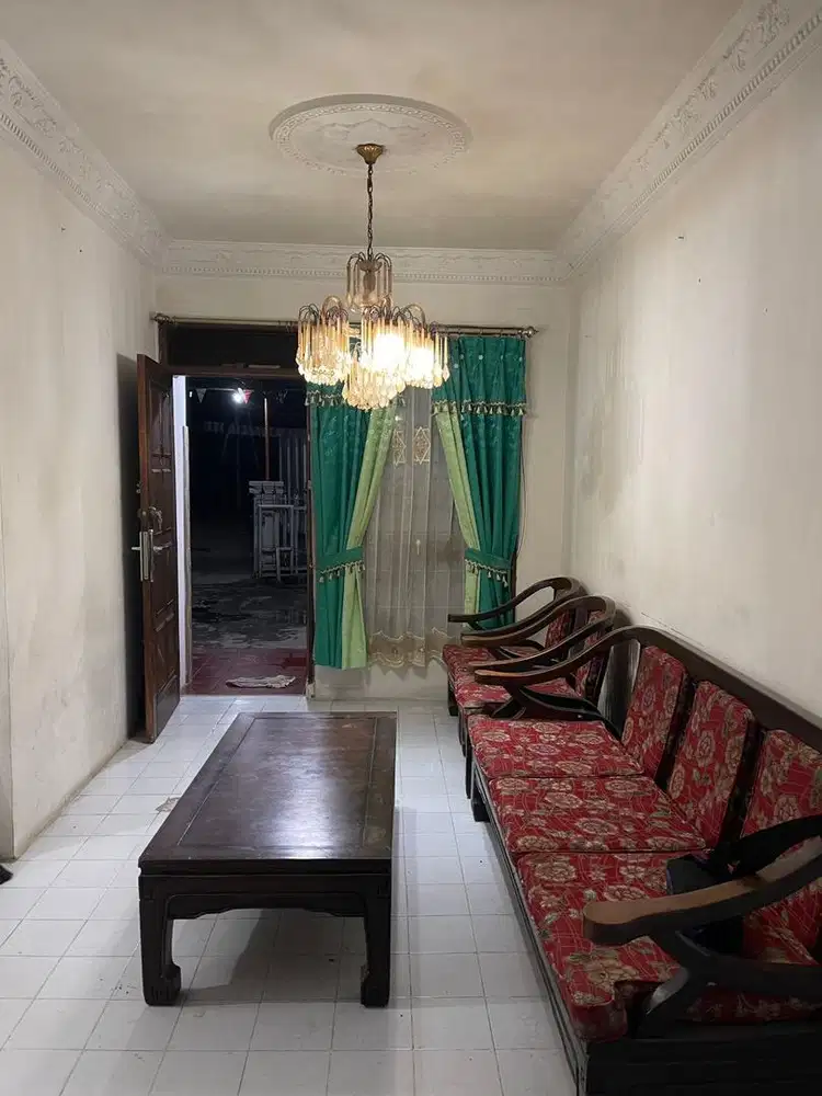 Kursi tamu kayu kombinasi