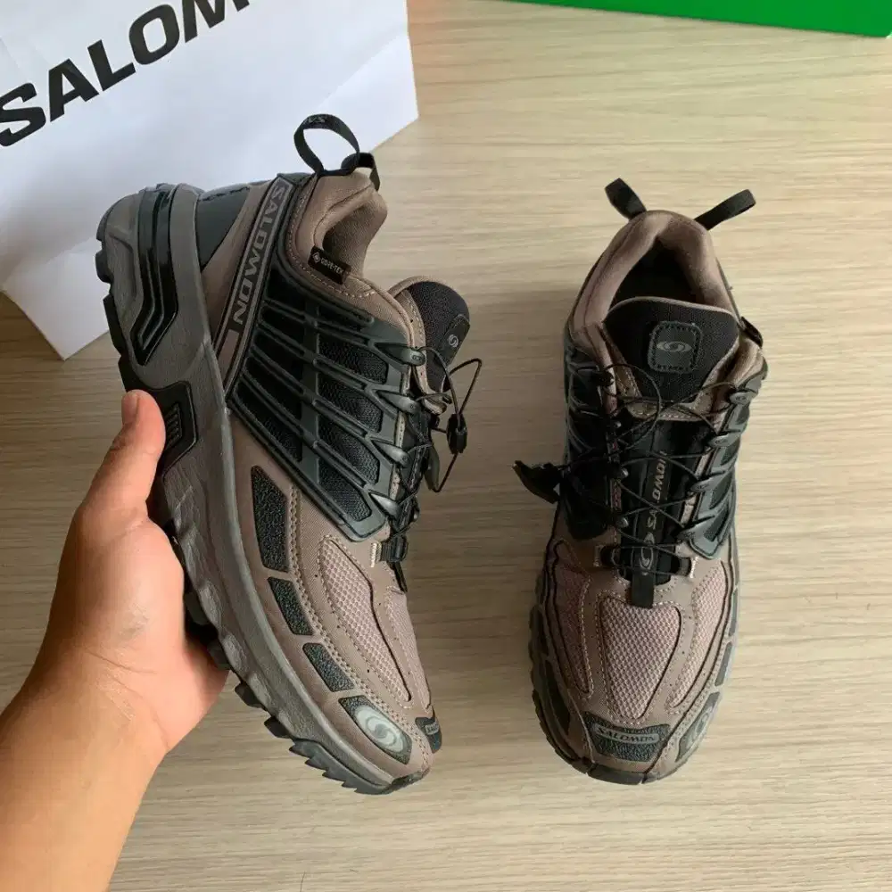 Salomon ACS Pro Goretex Original Sepatu Trail Running Outdoor Size 43