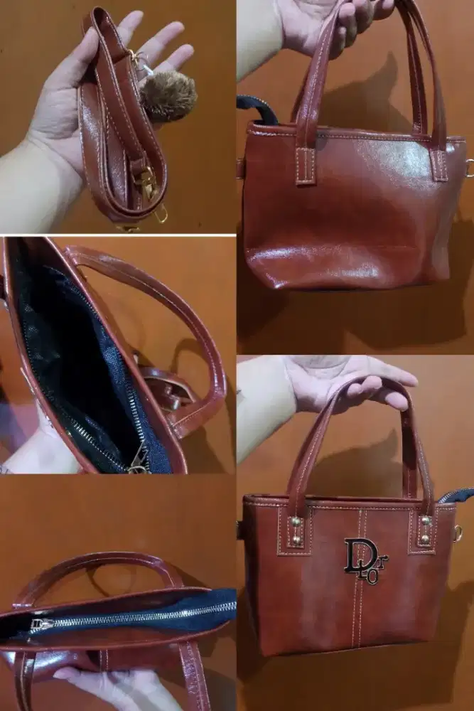 Tas cokelat muda baru